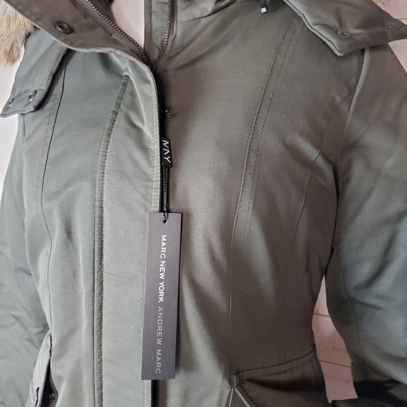 andrew marc samantha down parka